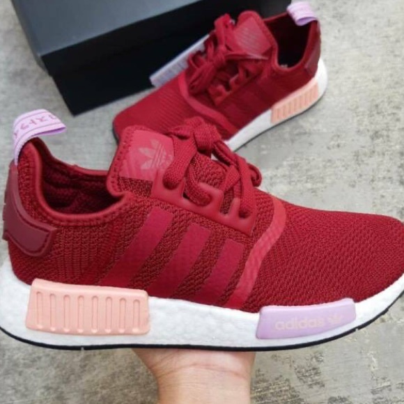 adidas Shoes - Maroon nmd